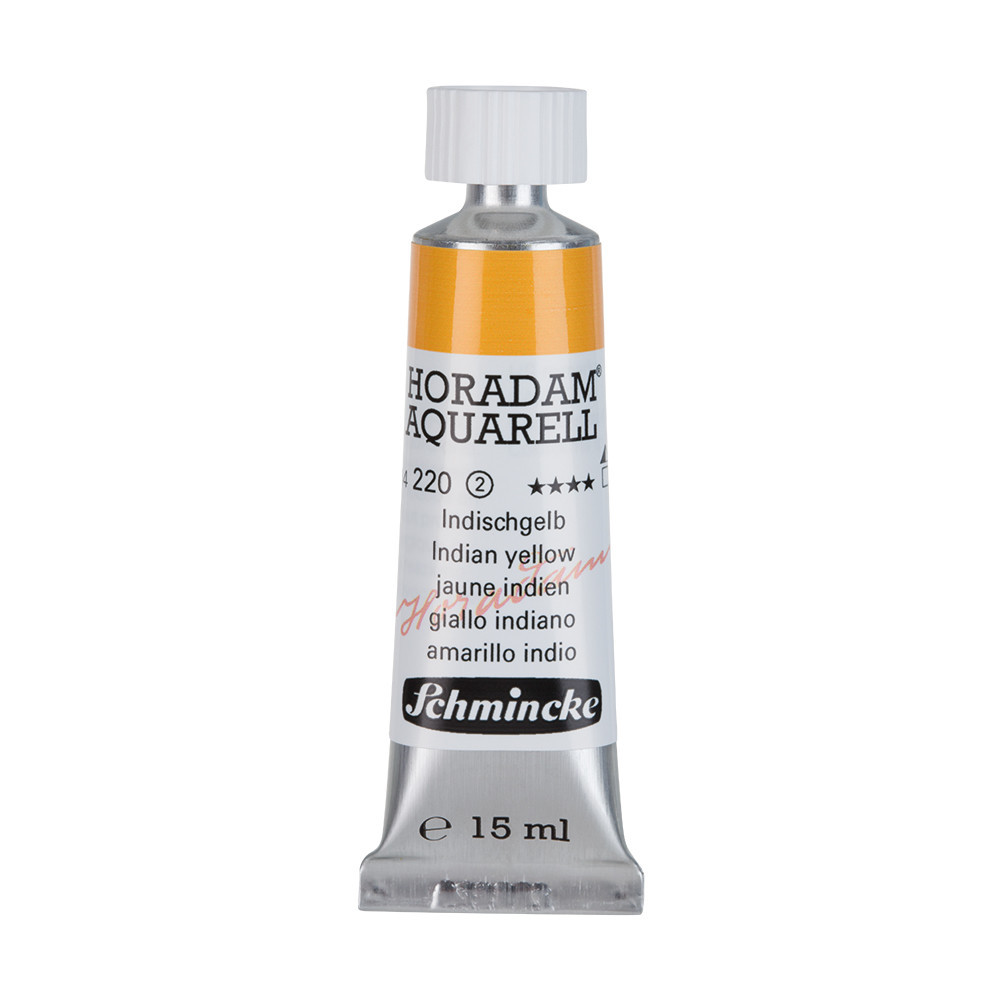 Farba akwarelowa Horadam Aquarell - Schmincke - 220, Indian Yellow, 15 ml