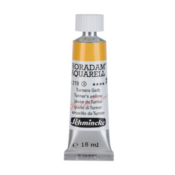 Farba akwarelowa Horadam Aquarell - Schmincke - 219, Turner's Yellow, 15 ml