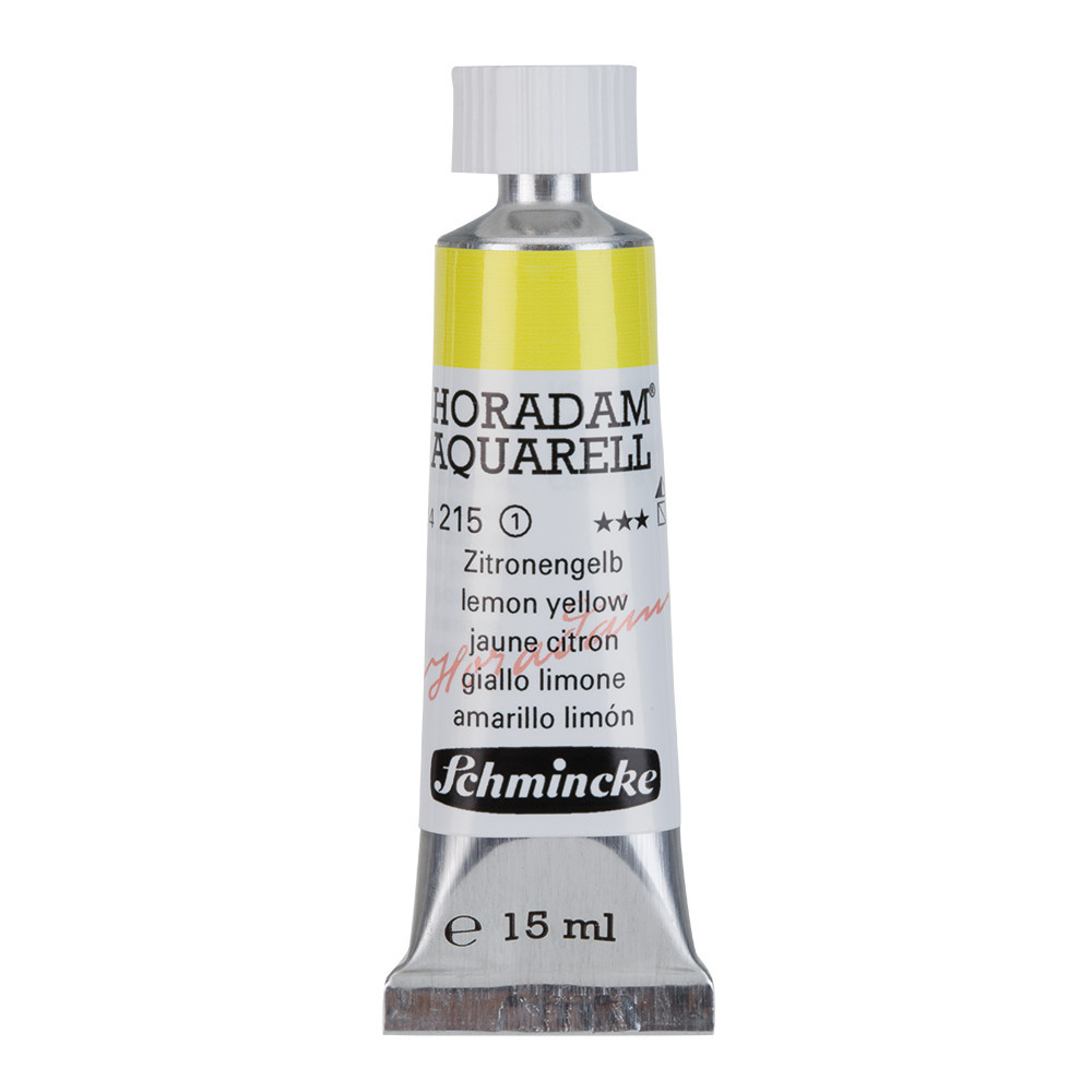Horadam Aquarell watercolor paint - Schmincke - 215, Lemon Yellow, 15 mll
