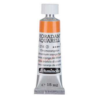 Horadam Aquarell watercolor paint - Schmincke - 214, Chromium Orange Hue, 15 ml