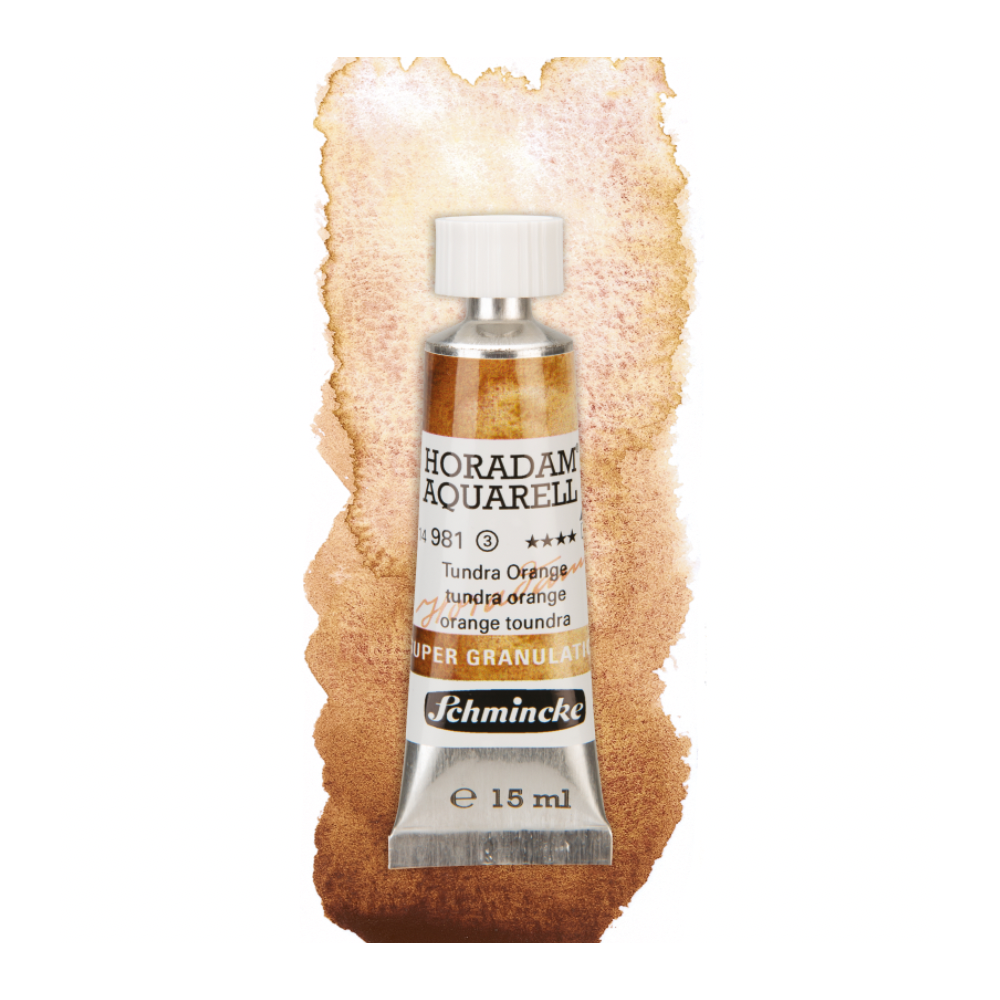 Farba akwarelowa Horadam Aquarell - Schmincke - 981, Tundra Orange, 15 ml