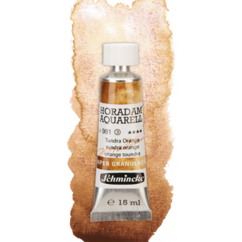 Farba akwarelowa Horadam Aquarell - Schmincke - 981, Tundra Orange, 15 ml