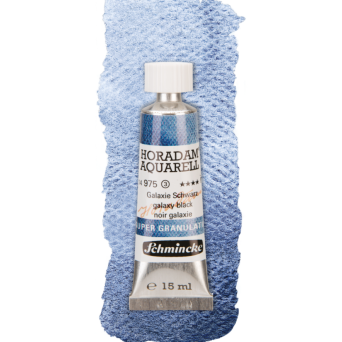 Farba akwarelowa Horadam Aquarell - Schmincke - 975, Galaxy Black, 15 ml