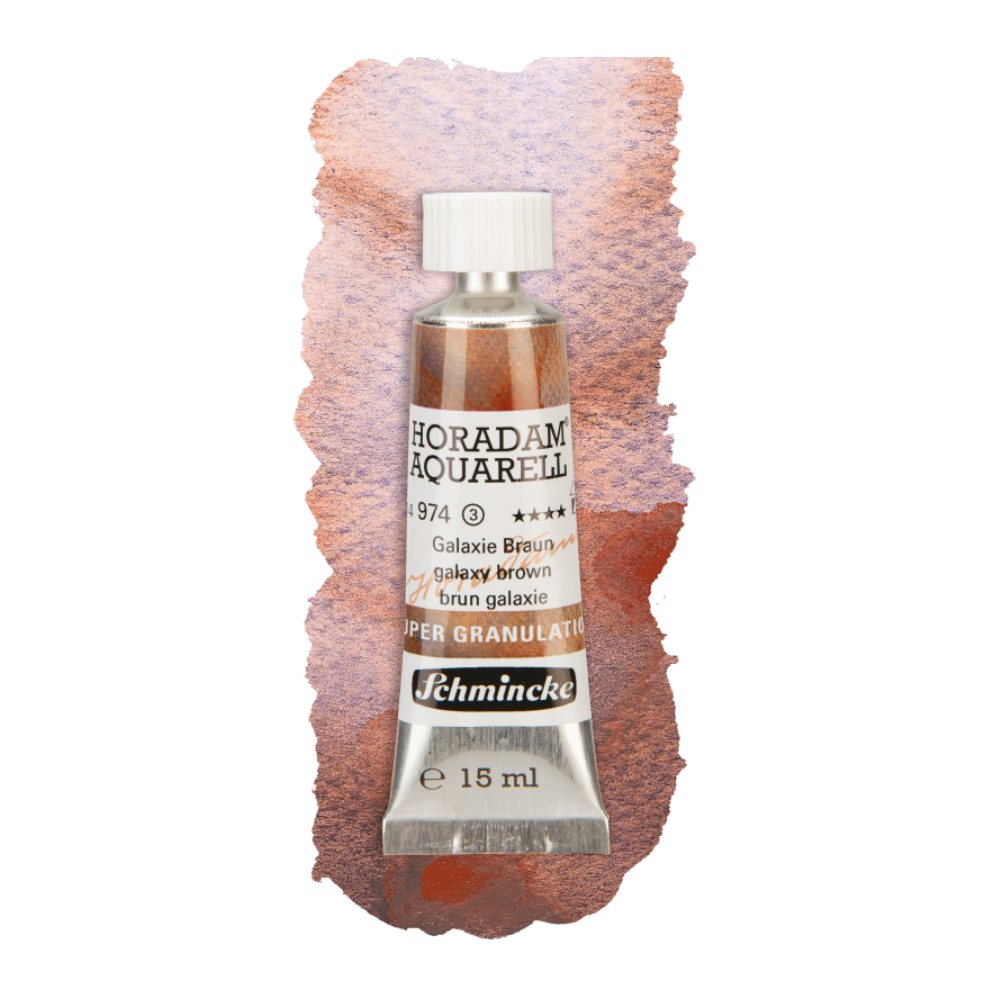 Farba akwarelowa Horadam Aquarell - Schmincke - 974, Galaxy Brown, 15 ml