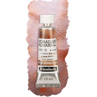 Horadam Aquarell watercolor paint - Schmincke - 974, Galaxy Brown, 15 ml