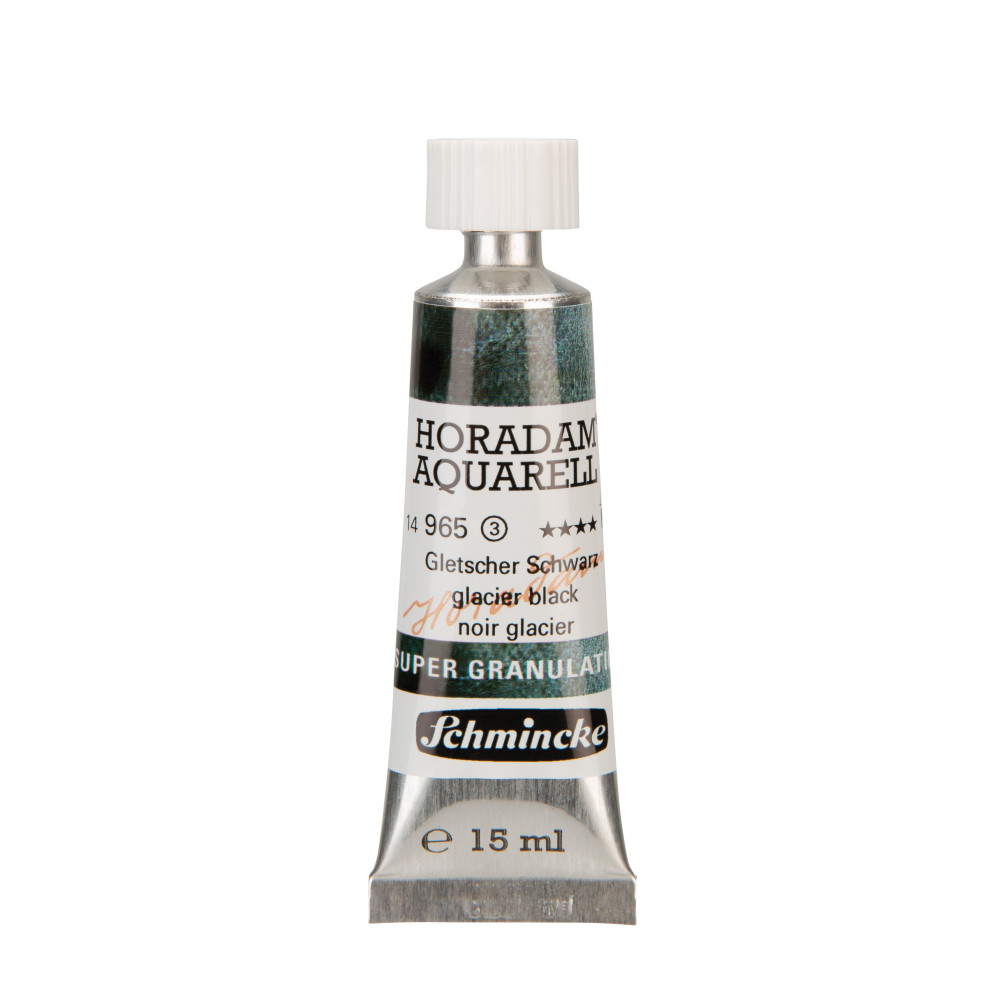 Horadam Aquarell watercolor paint - Schmincke - 965, Glacier Black, 15 ml