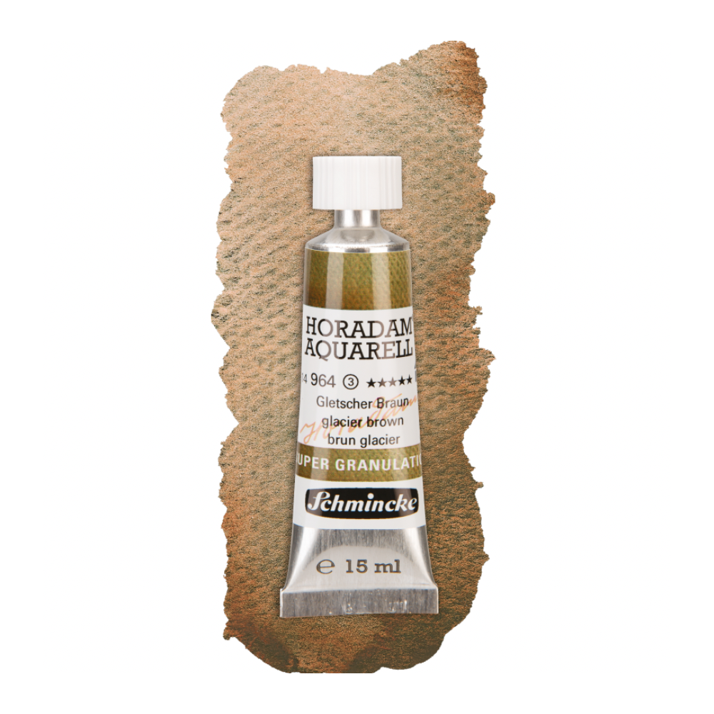 Farba akwarelowa Horadam Aquarell - Schmincke - 964, Glacier Brown, 15 ml