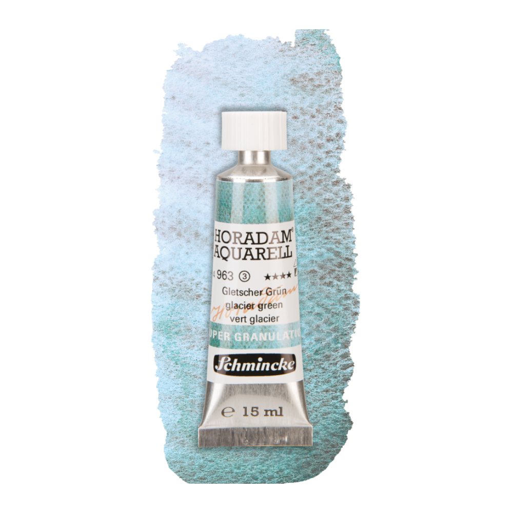 Farba akwarelowa Horadam Aquarell - Schmincke - 963, Glacier Green, 15 ml