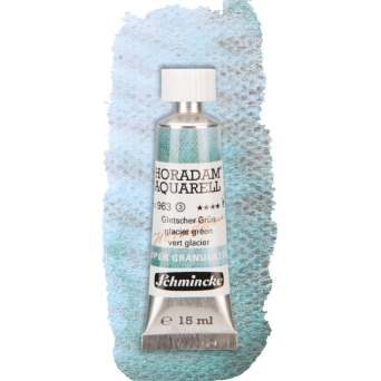 Horadam Aquarell watercolor paint - Schmincke - 963, Glacier Green, 15 ml
