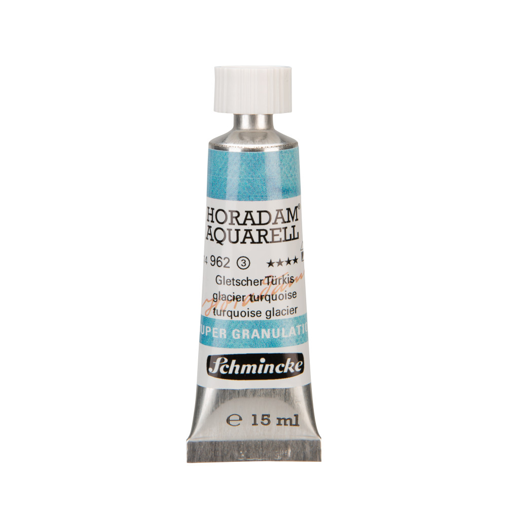 Farba akwarelowa Horadam Aquarell - Schmincke - 962, Glacier Turquoise, 15 ml