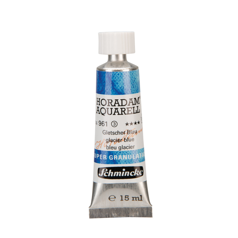 Horadam Aquarell watercolor paint - Schmincke - 961, Glacier Blue, 15 ml