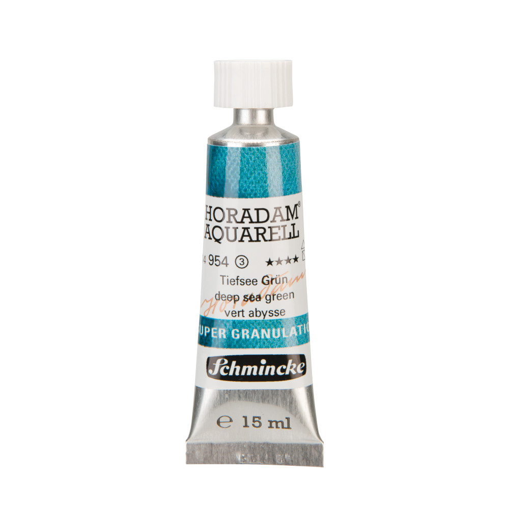 Farba akwarelowa Horadam Aquarell - Schmincke - 954, Deep Sea Green, 15 ml