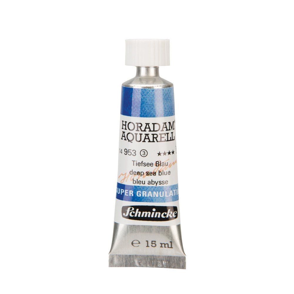 Farba akwarelowa Horadam Aquarell - Schmincke - 953, Deep Sea Blue, 15 ml