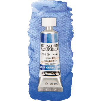 Horadam Aquarell watercolor paint - Schmincke - 953, Deep Sea Blue, 15 ml
