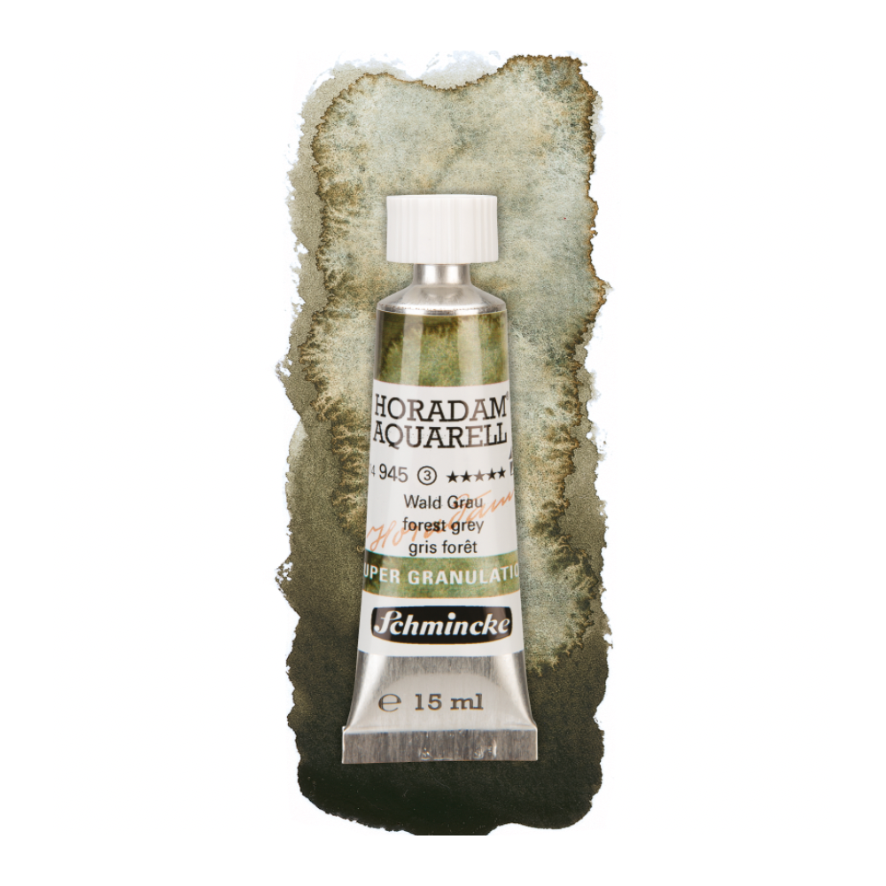 Farba akwarelowa Horadam Aquarell - Schmincke - 945, Forest Grey, 15 ml