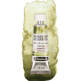 Farba akwarelowa Horadam Aquarell - Schmincke - 941, Forest Olive, 15 ml
