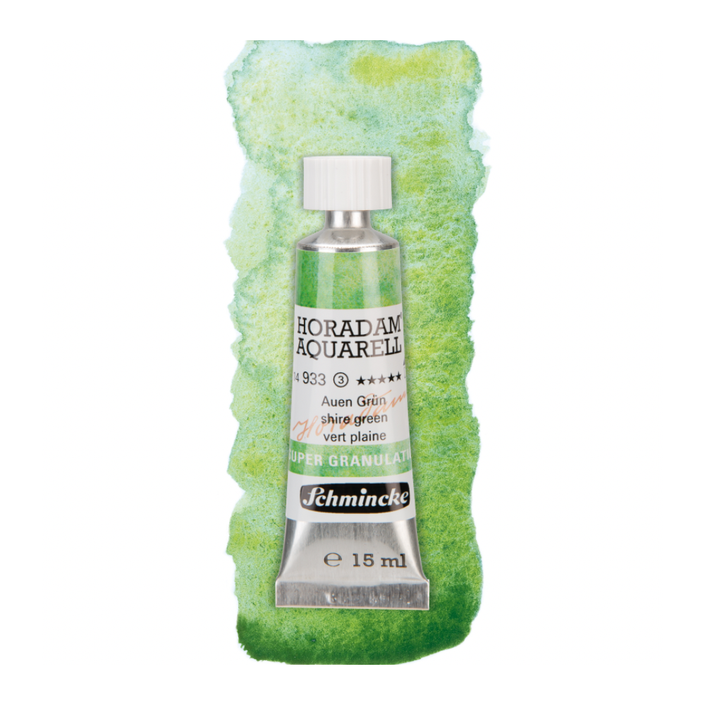 Horadam Aquarell watercolor paint - Schmincke - 933, Shire Green, 15 ml