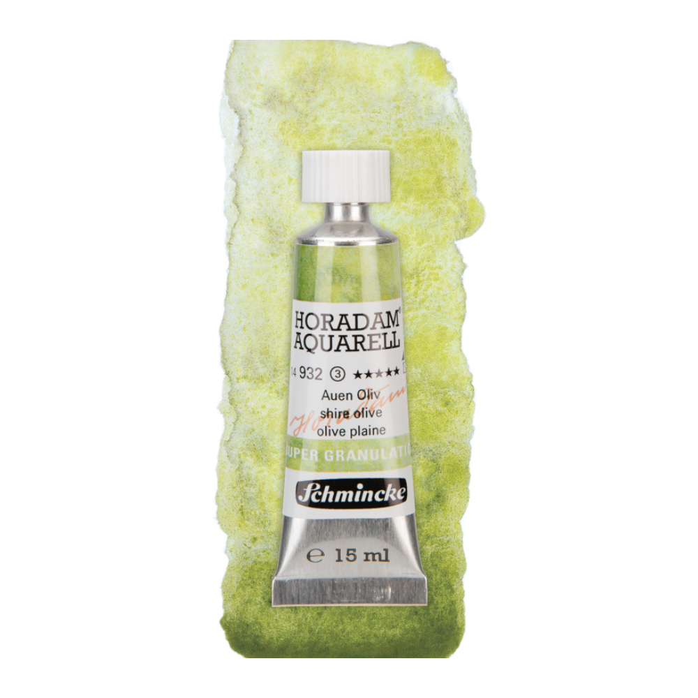 Horadam Aquarell watercolor paint - Schmincke - 932, Shire Olive, 15 ml