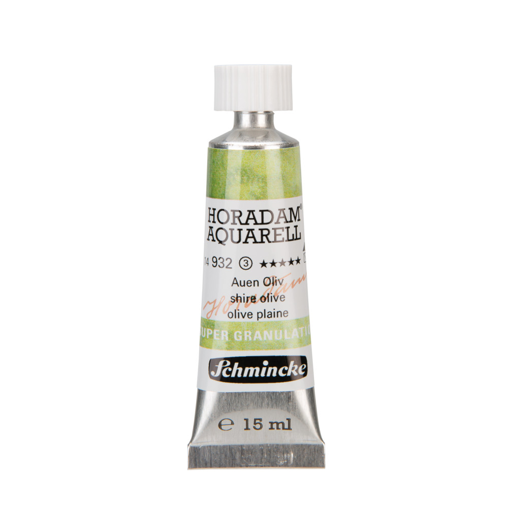 Horadam Aquarell watercolor paint - Schmincke - 932, Shire Olive, 15 ml