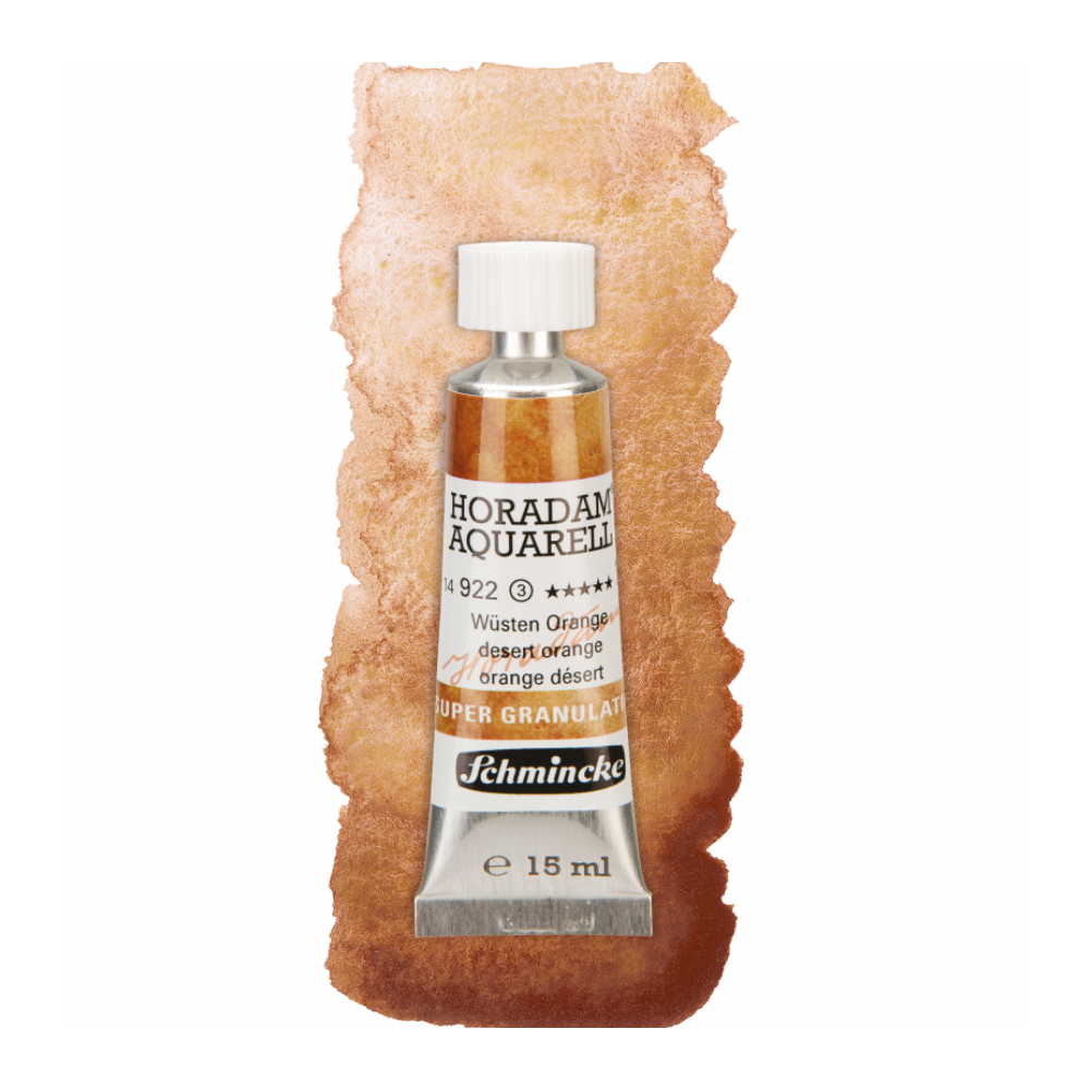 Horadam Aquarell watercolor paint - Schmincke - 922, Desert Orange, 15 ml