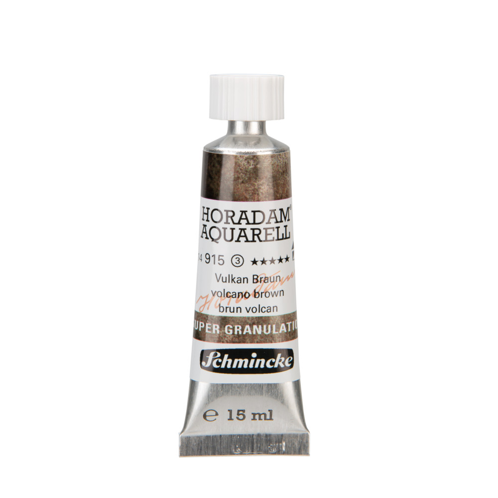 Farba akwarelowa Horadam Aquarell - Schmincke - 915, Volcano Brown, 15 ml