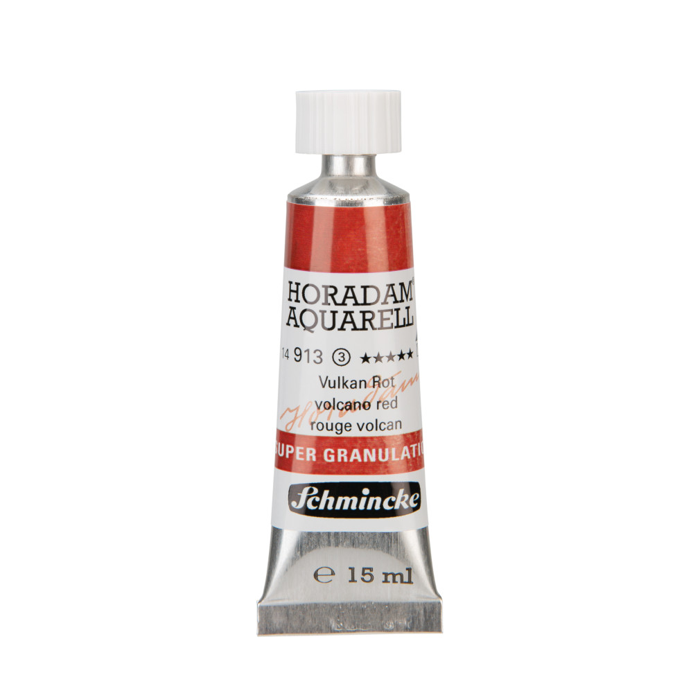Farba akwarelowa Horadam Aquarell - Schmincke - 913, Volcano Red, 15 ml
