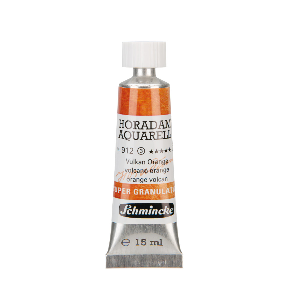 Farba akwarelowa Horadam Aquarell - Schmincke - 912, Volcano Orange, 15 ml