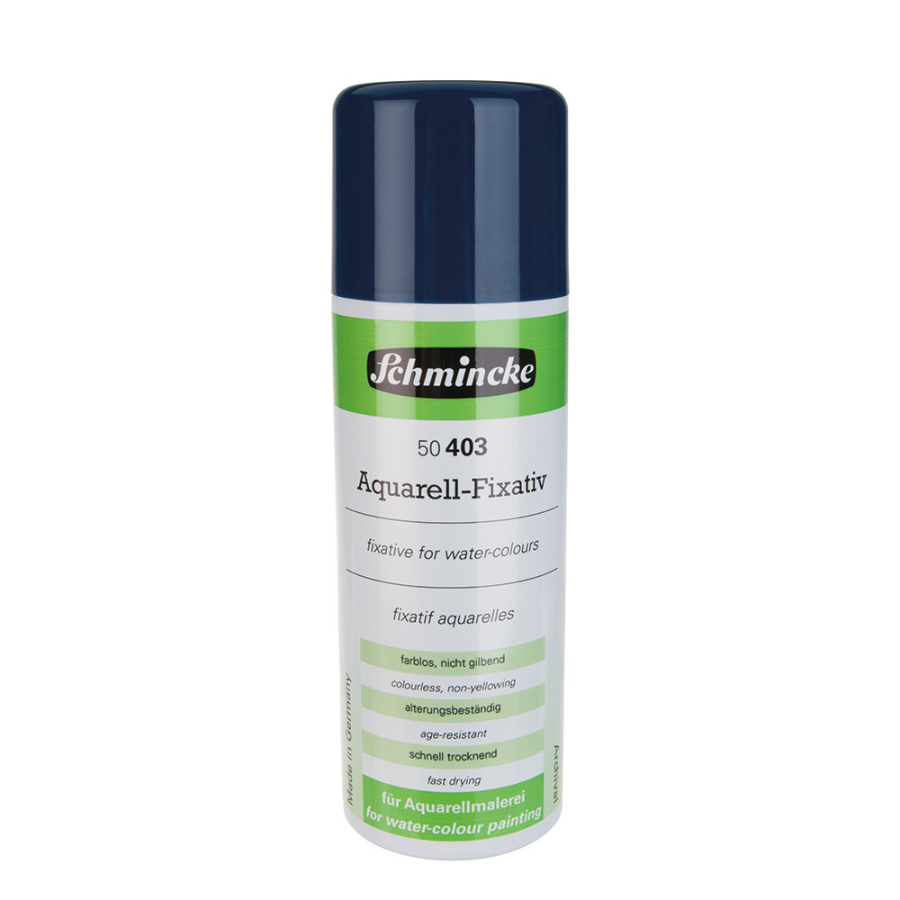 Werniks, fiksatywa do akwareli w sprayu - Schmincke - 300 ml