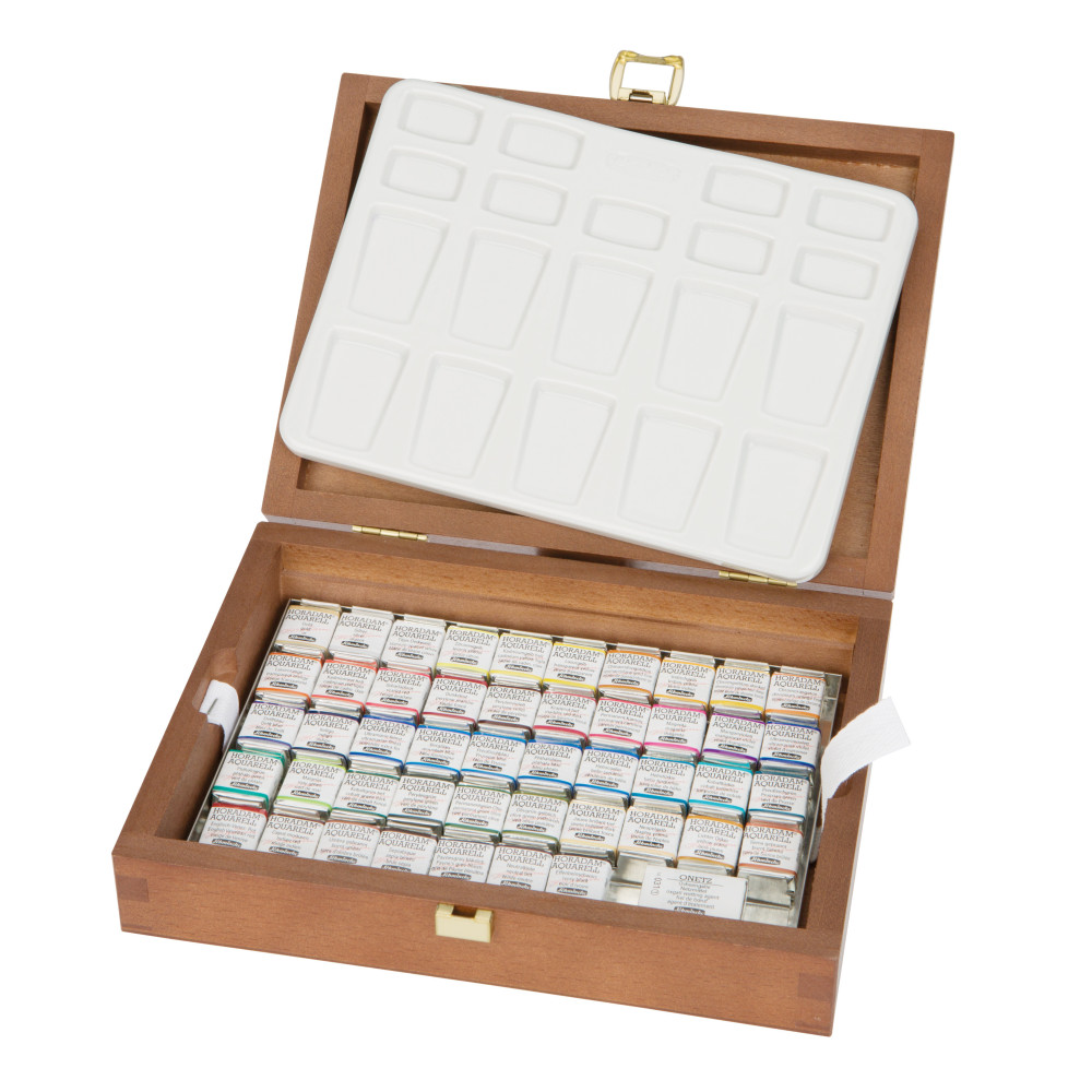 Zestaw akwareli w półkostkach Horadam Aquarell - Schmincke - 48 szt.