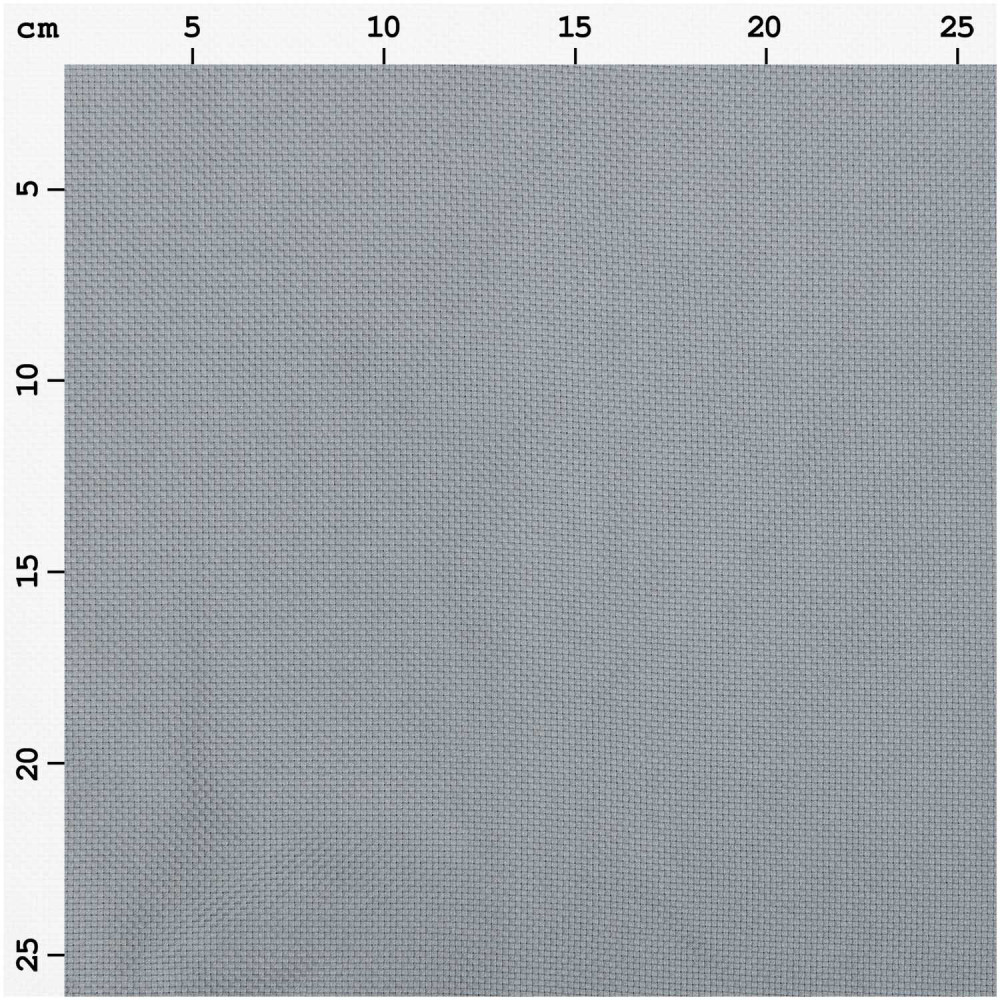 Linen embroidery fabric - Rico Design - Grey, 50 x 140 cm