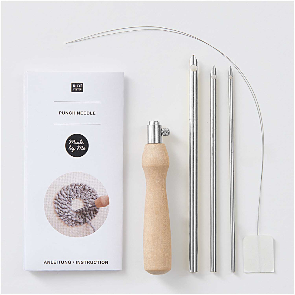 Igła tkacka do haftu Punch Needle - Rico Design - 3 szt.