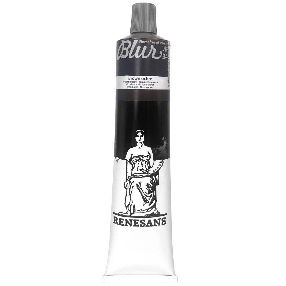 Farba olejna Blur - Renesans - 34, brown ochre, 200 ml