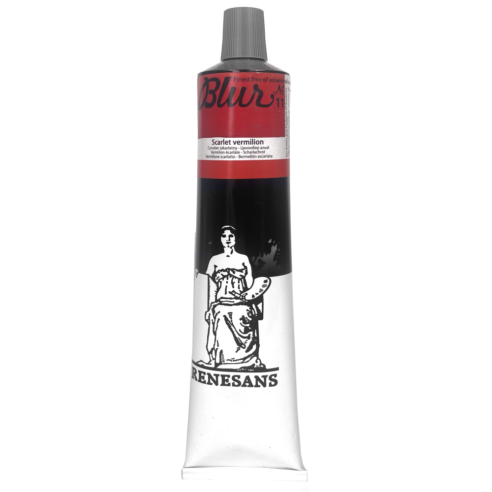 Farba olejna Blur - Renesans - 11, scarlett vermilion, 200 ml
