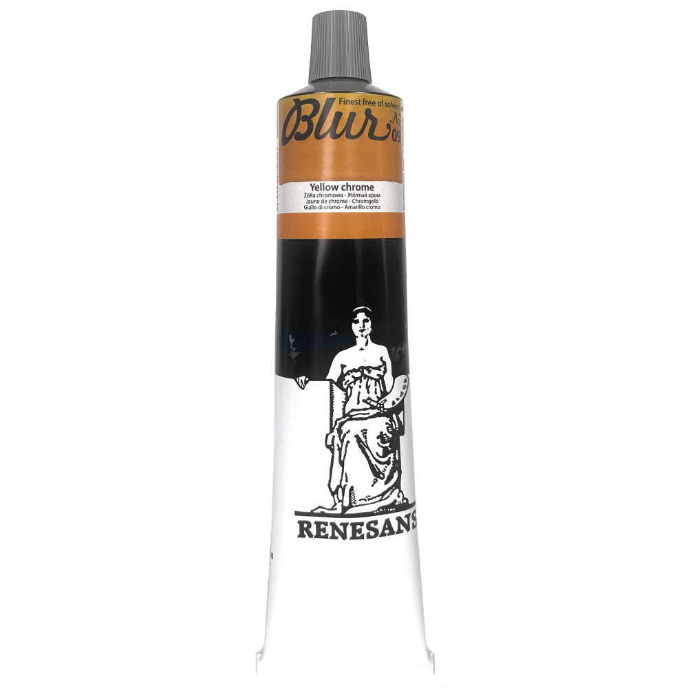 Oil paint Blur - Renesans - 09, Chromium Yellow, 200 ml