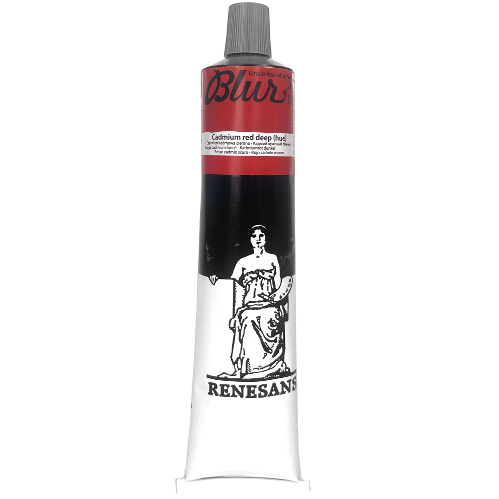 Oil paint Blur - Renesans - 13, Cadmium Red Deep, 200 ml