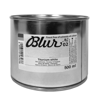 Farba olejna Blur - Renesans - 02, titanium white, 500 ml