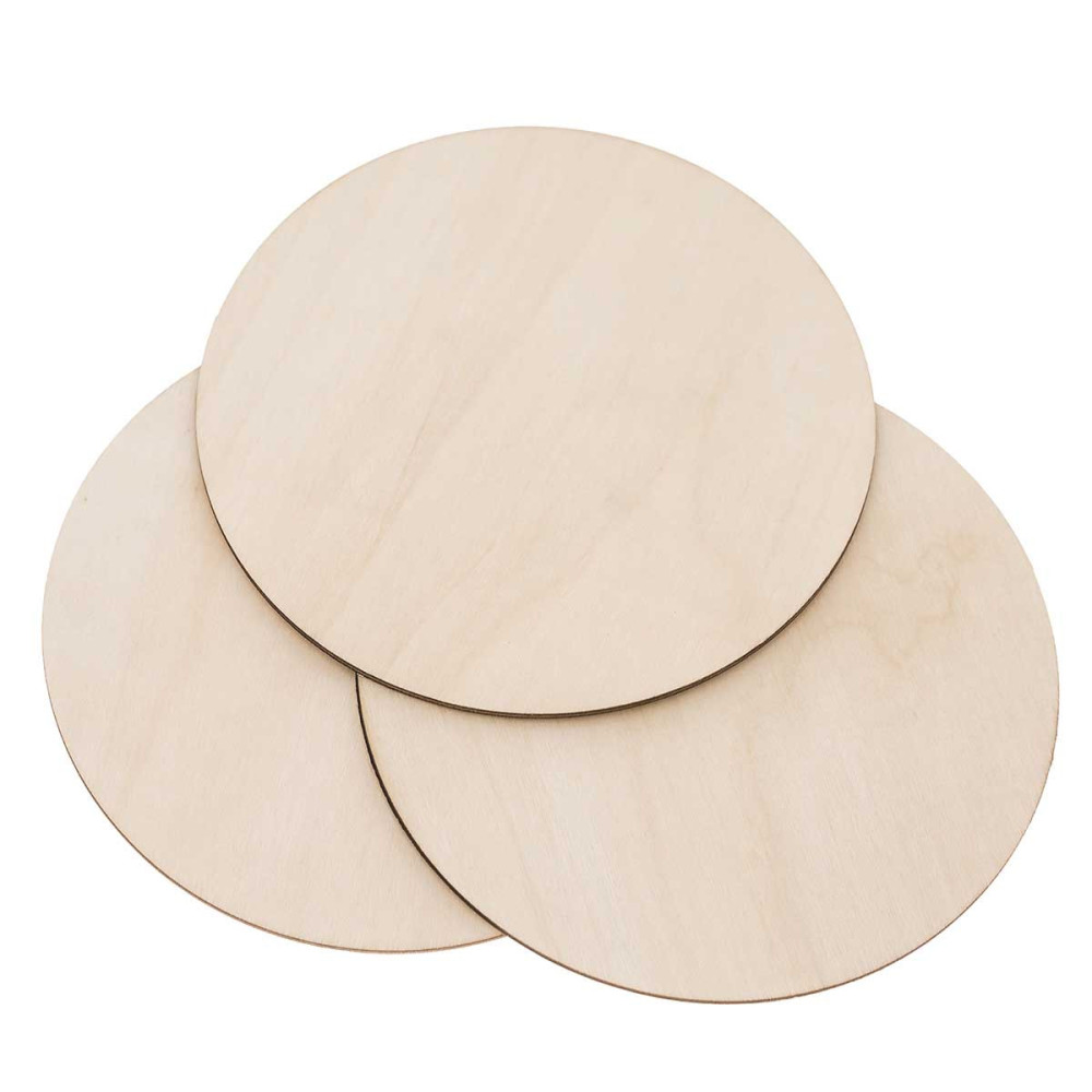 Drewniane kółka - DpCraft - 16,5 cm, 3 szt.