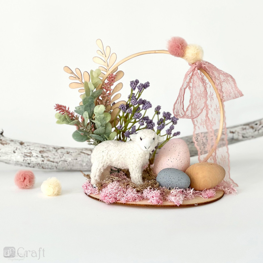 Drewniane kółka - DpCraft - 16,5 cm, 3 szt.