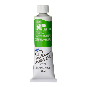 Farba olejna Duo Aqua Oil - Holbein - 245, Cadmium Green Light Hue, 40 ml