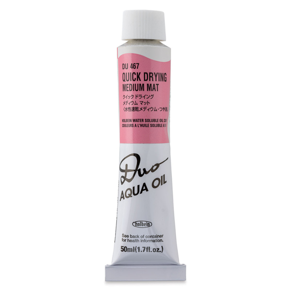 Medium Quick Drying do farb olejnych Duo Aqua Oil - Holbein - mat, 50 ml