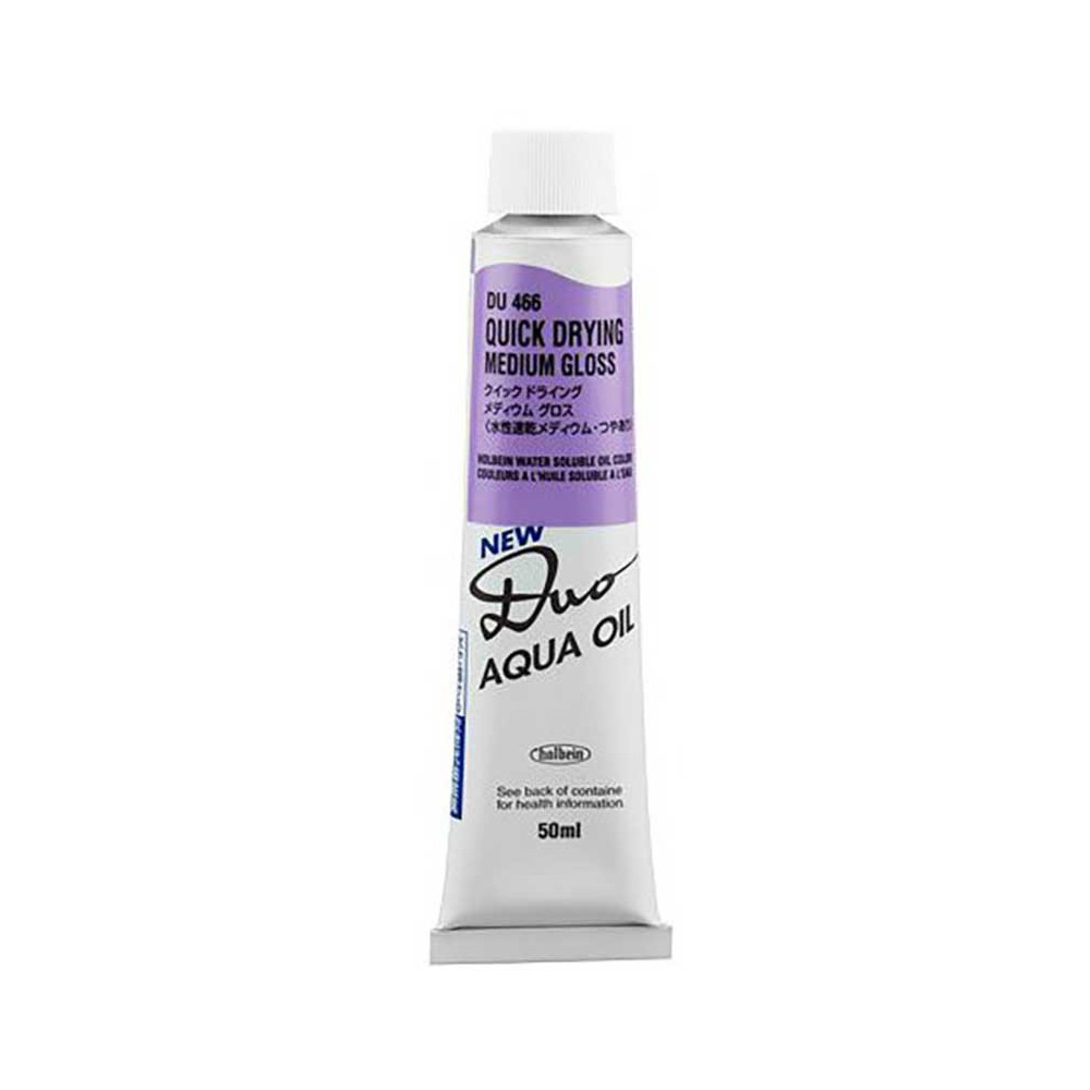 Medium Quick Drying do farb olejnych Duo Aqua Oil - Holbein - połysk, 50 ml