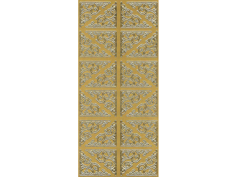 Stickers - Corners 545 Gold