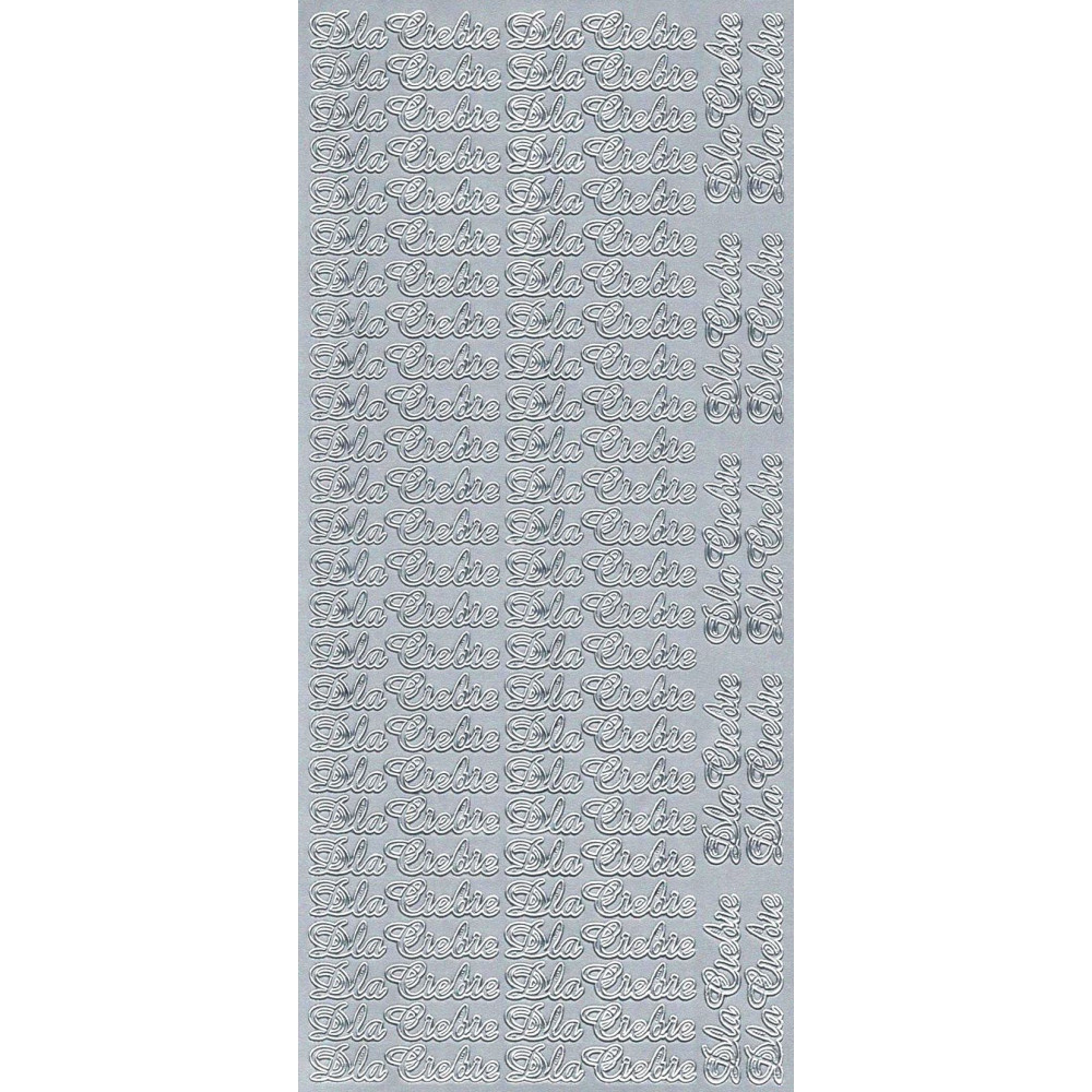 Stickers - Dla Ciebie 2837 Silver