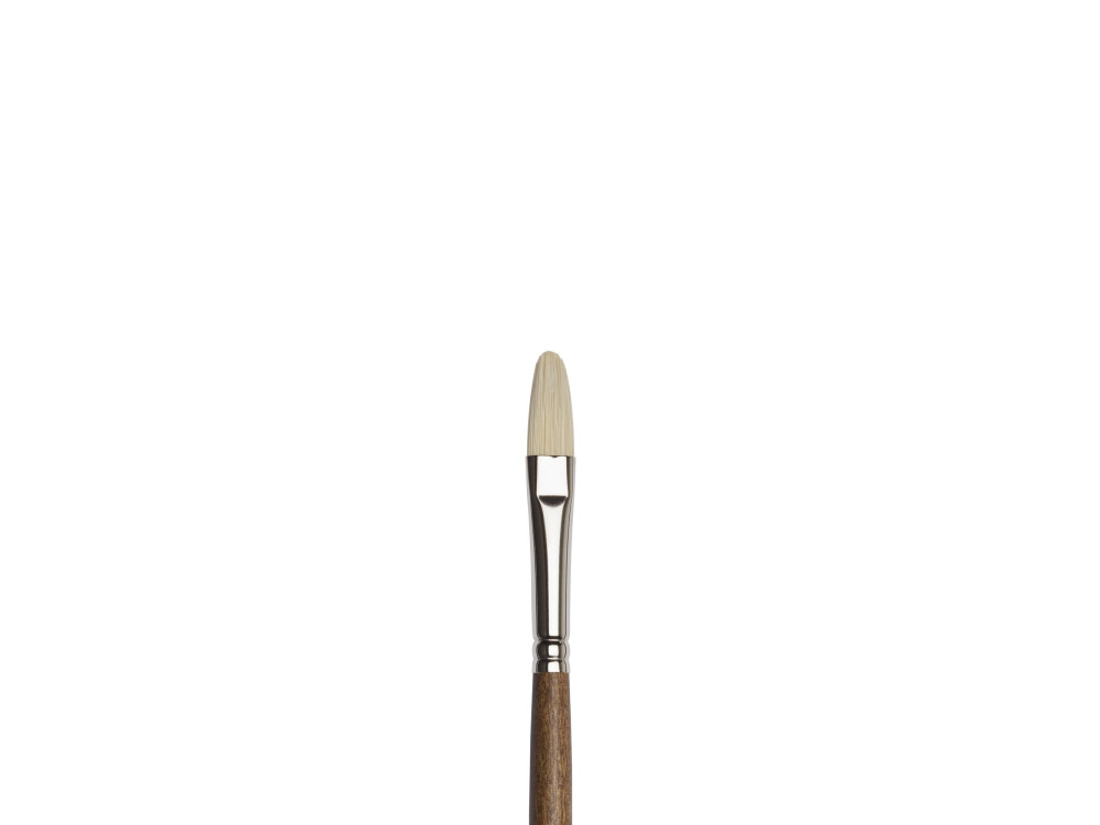 Pędzel koci język, syntetyczny Artists' Oil - Winsor & Newton - nr 8