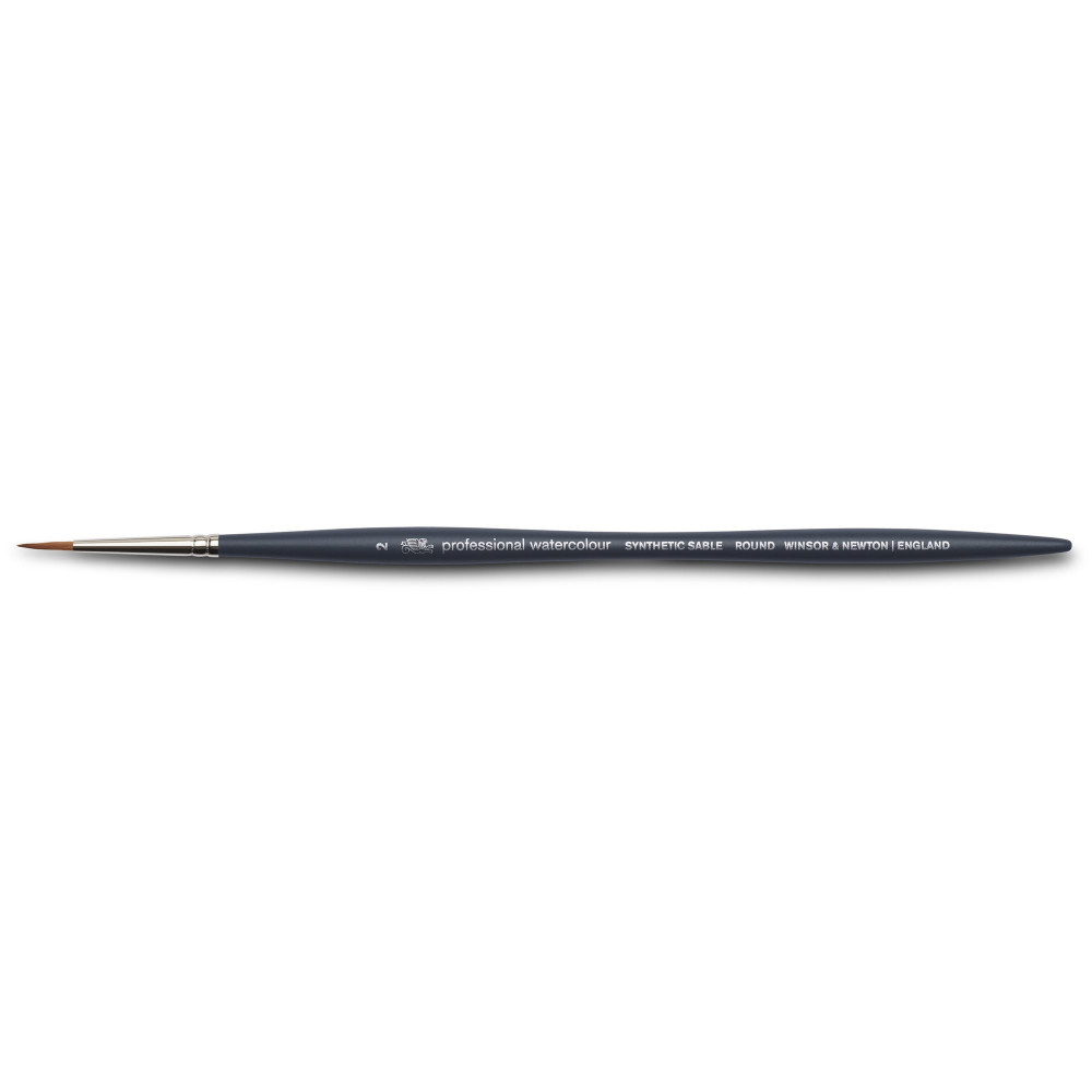 Round Professional Watercolor Synthetic Sable brush - Winsor & Newton - no. 2