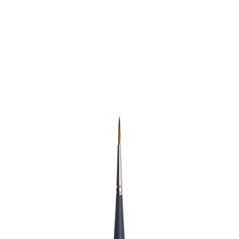 Pędzel cienki, syntetyczny sobol - Winsor & Newton - nr 0
