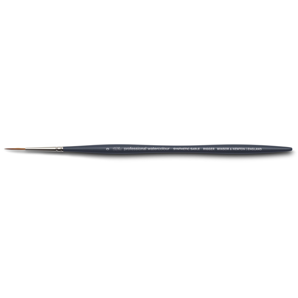 Pędzel cienki, syntetyczny sobol - Winsor & Newton - nr 0