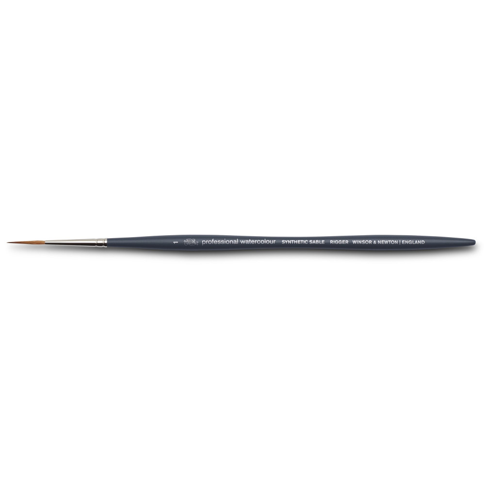 Pędzel cienki, syntetyczny sobol - Winsor & Newton - nr 1