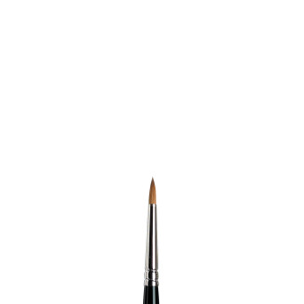 Pędzel do akwareli Kolinsky Sable Miniature, seria 7 - Winsor & Newton - krótka rączka, nr 4