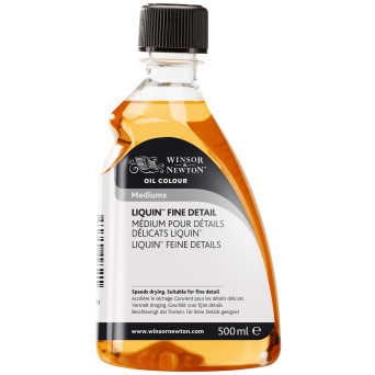 Medium do farb olejnych Liquin Fine Detail - Winsor & Newton - 500 ml